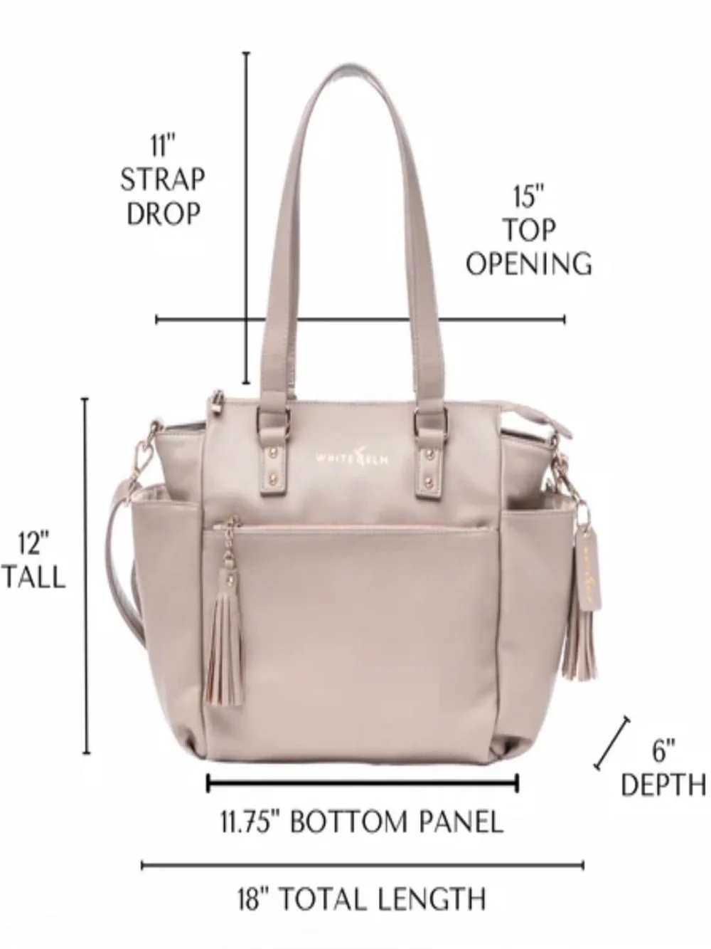 West Elm Gemini Mini Convertible Backpack Limited Edition Heather Purple